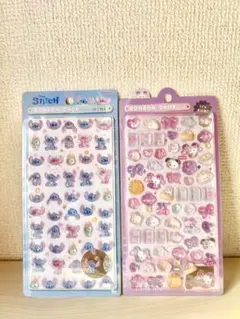 （正規品）クーリア ボンボンドロップシール にーはおボンボン　スティッチmini