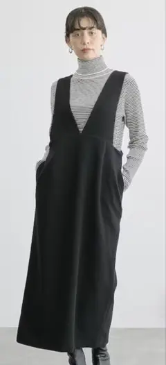 【美品】AMERICAN HOLIC ワンピース　ジャンパースカート グレー