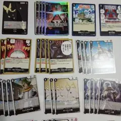 ワンピースカード　デッキパーツ黒イム、五老星SR 、天竜人