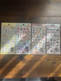 【正規品】ボンボンドロップシール　和柄　4枚セット