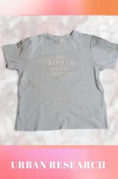 URBAN RESEARCH DOORS Tシャツ　ブルー　12月末まで掲載