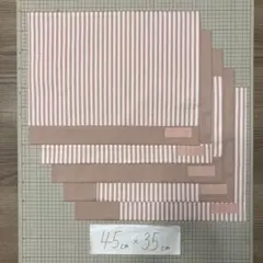 45×35 5枚セット　ランチョンマット　ランチクロス　ナフキン　ハンドメイド