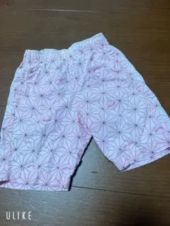 鬼滅の刃　ねずこ　UNIQLO ピンク ハーフパンツ 100cm