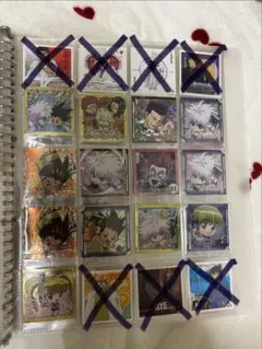 HUNTER×HUNTERシール×ウエハース 13枚ウエハース8枚