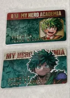 僕のヒーローアカデミア　バースデイコレクションカード　緑谷　出久　セット