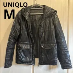 UNIQLO メンズダウンジャケット Mサイズ フード付き