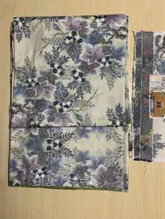 263 正絹　本場奄美白大島紬（検査証有り）