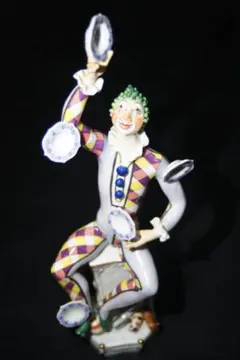 マイセン 道化師ジャグラー Meissen シュトラング＆ブレッチュナイダー作のサムネイル