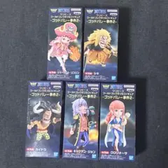 ワンピース ワールドコレクタブルフィギュア ゴッドバレ 事件2 コンプリート