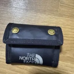 THE NORTH FACE ノースフェイス　二つ折り財布 黒 ナイロン製
