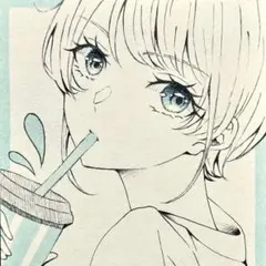 プ*読様 1 オリジナル 手描き イラスト アナログ ポストカード