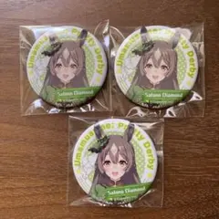 ウマ娘 上海 コラボカフェ 缶バッジ クリアカード サトノダイヤモンド