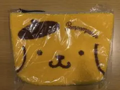 ポムポムプリン さがら刺繍ポーチ