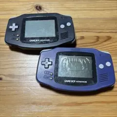 【ジャンク品！】ゲームボーイアドバンス本体 黒 と青