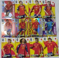 Panini FIFAワールドカップ2026 スペイン代表カード 12枚セット
