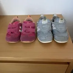 アシックスsukusuku ニューバランス313　2足セット　履き比べ