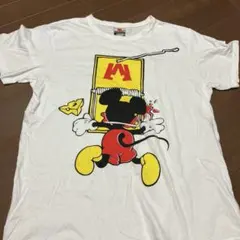 パロディ ディズニー ミッキー ネズミ取り Tシャツ　グットデザイン