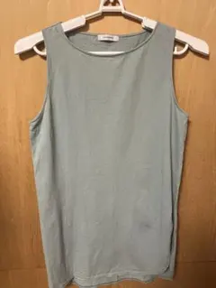 JEANASIS ライトブルー ノースリーブトップス