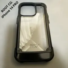 ROOT CO. iPhone用ケース ブラック　14 PRO用