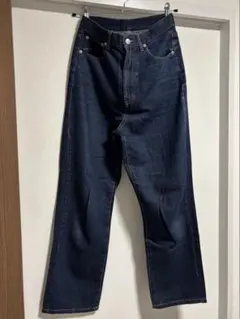 EPIMI ÉPIMMY ストレートデニムパンツ　フラッシャー付　ネイビーのサムネイル