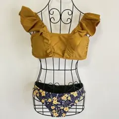 【大幅値下げ】フリル付きセパレート水着・ビキニ