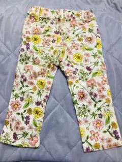 花柄ズボン　80センチ
