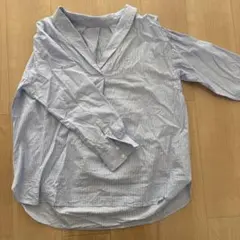URBAN RESEARCH ストライプ スキッパーシャツ
