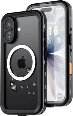 iPhone 17専用 防水防塵スマホケース IP68防水・Magsafe対応