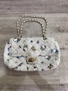 Hello Kitty Nina Mew キルティング チェーンショルダーバッグのサムネイル