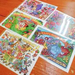 マクドナルド★ポストカード★５枚セット★アメリカン雑貨★アメキャラ★77