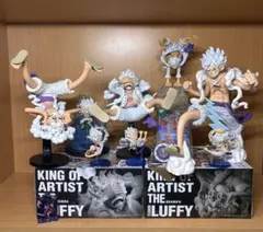ワンピース ルフィ ギア5 フィギュア 、カードまとめ売り