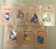 サンリオ ワッペン キティ マイメロ クロミ シナモロール ポチャッコ セリア