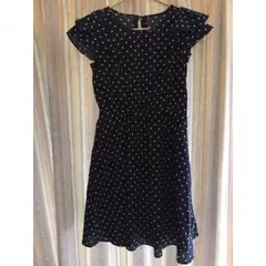 【値下げ】ドット柄ワンピース