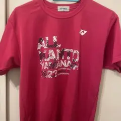 YONEX ピンク Mサイズ シャツ ALLKANTO