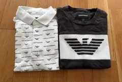即日発送‼️EMPORIO ARMANI ポロシャツ＆Tシャツセットのサムネイル