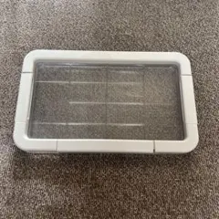 無印良品　スマートフォン用防水ケース クリア 蓋付き