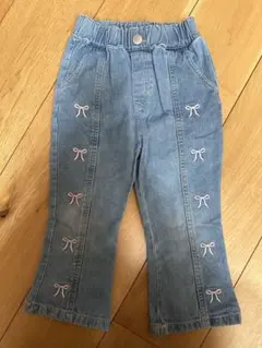 ミキハウス デニム パンツ 100cm - メルカリ