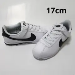 17cm 白 黒 ナイキ コルテッツ イージーオン PS キッズ