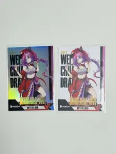 綺々羅々ヴィヴィ hololive night 台湾 味全龍 コレクションカード