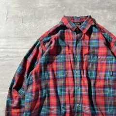 【雪なしタグ、ポルトガル製】patagonia最高チェックネルシャツ古着90s.