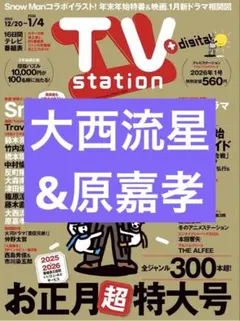 TV station 2026年1号　大西流星&原嘉孝　切り抜き