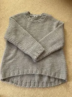 IÉNA グレー 長袖セーター