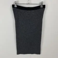 UNIQLO ユニクロ ヒートテック ニットスカート タイト シンプル ゴム M