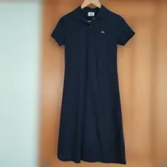 LACOSTE ラコステ ポロワンピース ネイビーのサムネイル