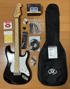 【未使用】SX GUITAR エスエックス ギター エレキギター初心者入門セットのサムネイル