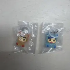クレヨンしんちゃん　めじるしアクセサリー　しんちゃん　風間くん めじるし