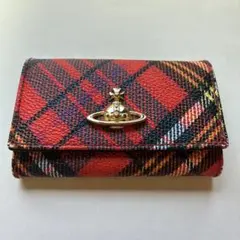 ヴィヴィアンウエストウッド キーケース カードケース レザー オーブ チェック