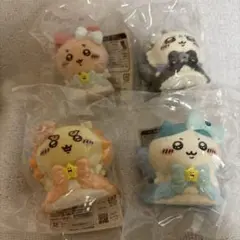 【2418】ちいかわ むちゃまじかるなソフビフィギュアコレクション 4点 ①