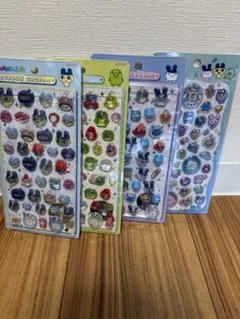 【正規品】たまごっち BONBON DROPシール プチドロップシール4枚セット