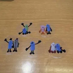 パペットスンスン⭐︎スシローコラボ　クリアピック 5種 コンプリートセット